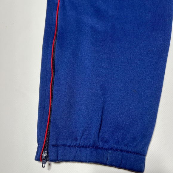 VINTAGE L.L. Bean Pants Men’s Large Blue Side Zip Hiking Made USA 90s - Picture 2 of 16